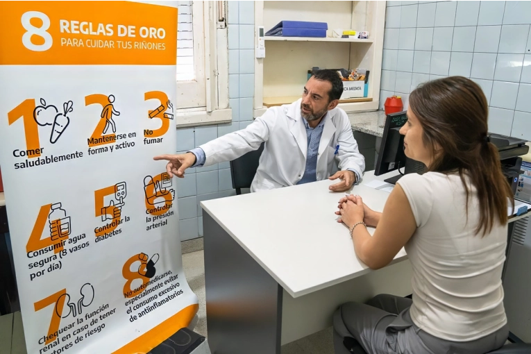 Entre Ríos refuerza la prevención de enfermedad renal porque 1 de cada 10 personas podría padecerlo