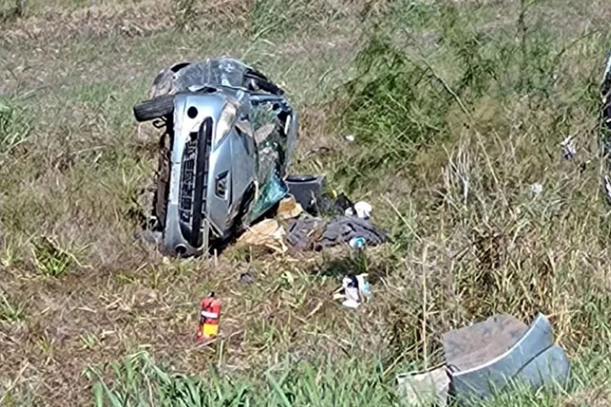 El accidente ocurri&oacute; en la siesta de este domingo.