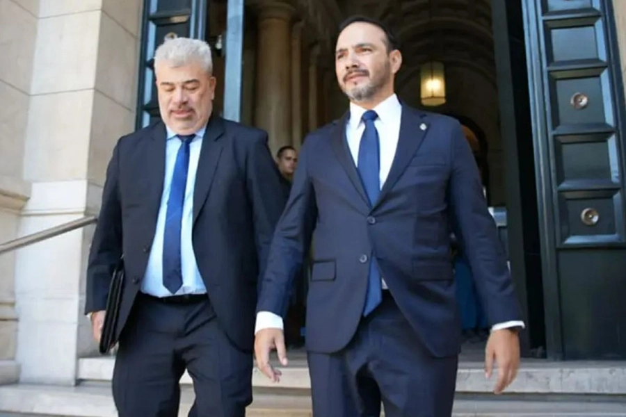 Valdez tras hacer el planteo en la Justicia