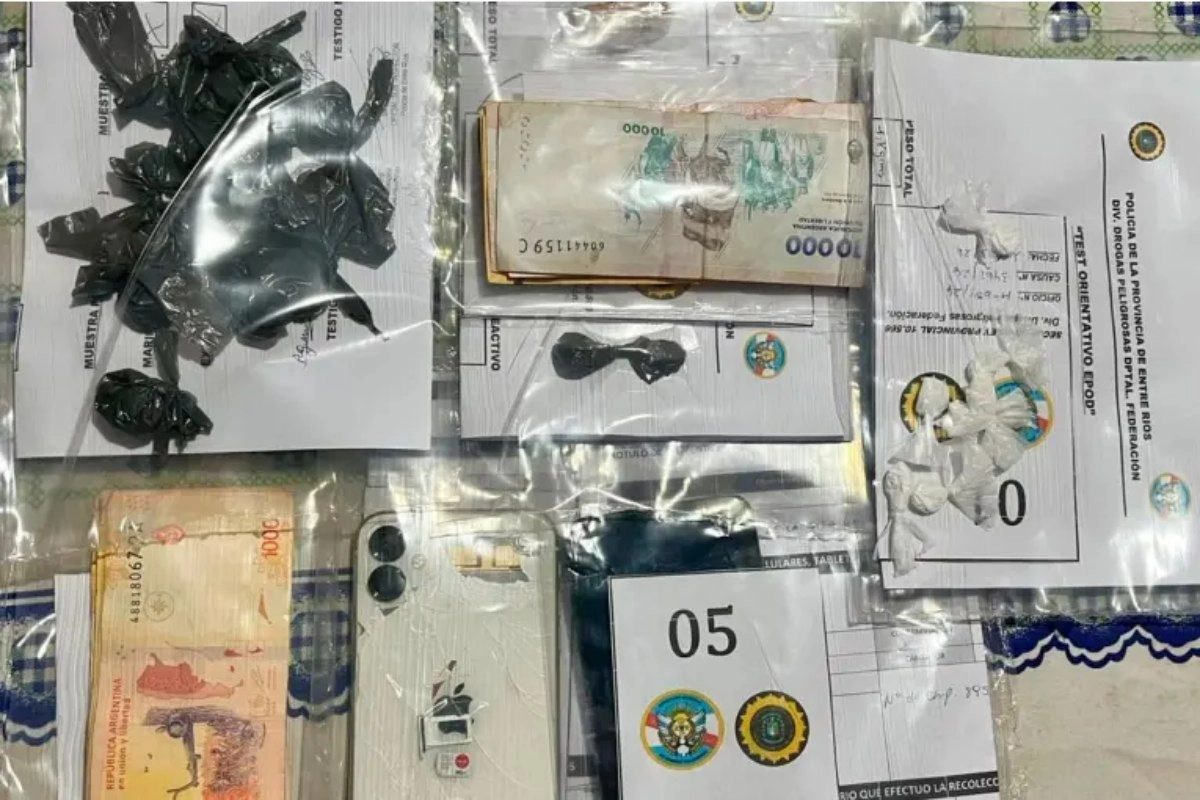 Una persona result&oacute; detenida durante el operativo.