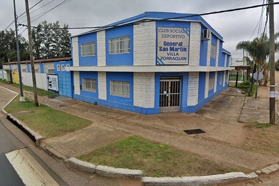 Sede del Club San Mart&iacute;n de Villa Zorraqu&iacute;n.