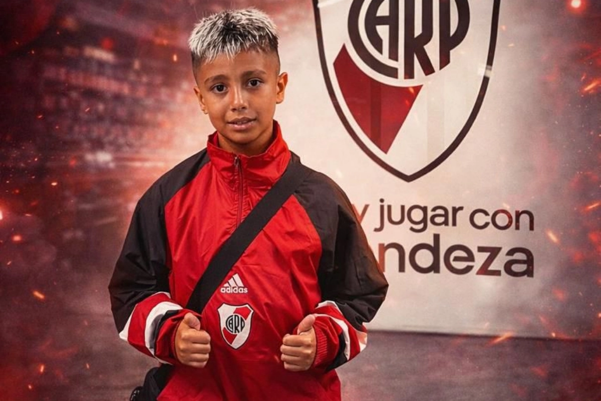 Santino Bord&oacute;n lleg&oacute; a River.
