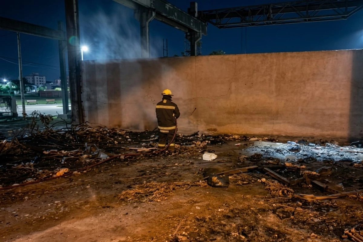 Afortunadamente, no se registraron personas lesionadas.