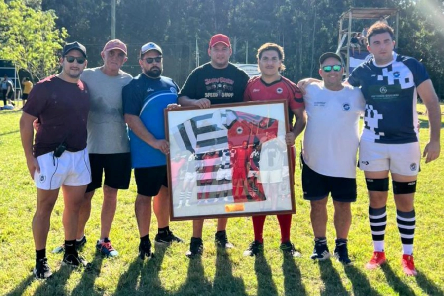 Camiseta partida de los dos clubes