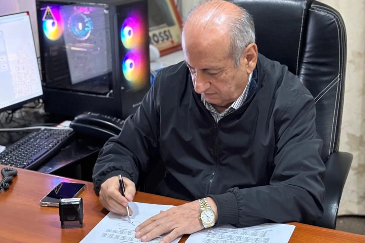 Daniel Rossi, intendente de Santa Elena