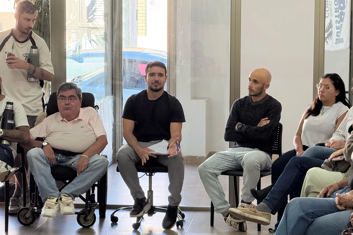 La reuni&oacute;n tuvo lugar en el gremmio La Bancaria