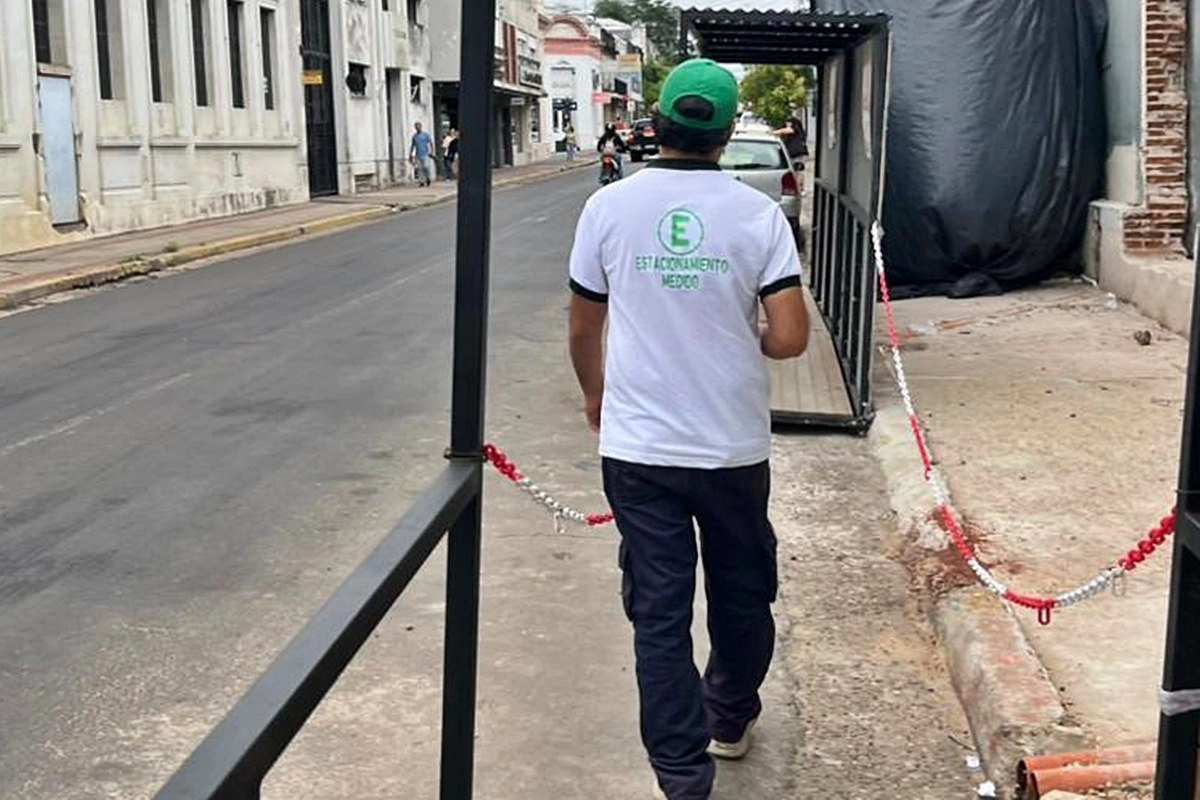 Inspectores realizando controles en la ma&ntilde;ana de este martes