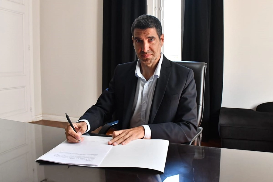 Secretario de Obras P&uacute;blicas, arquitecto Fernando Esquibel