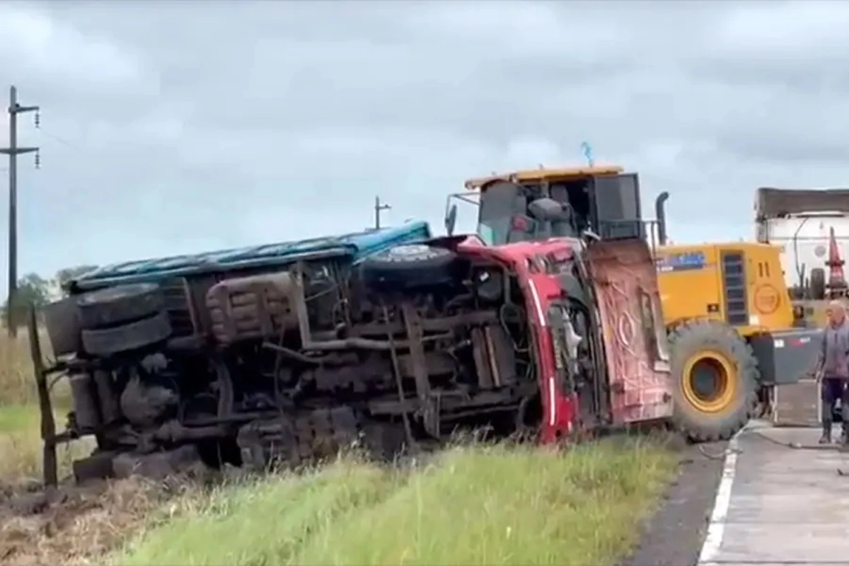 El conductor result&oacute; ileso y el tr&aacute;nsito no fue interrumpido.