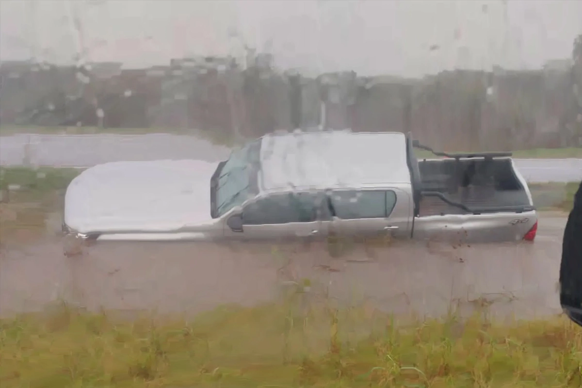 Despist&oacute; en el medio del temporal.