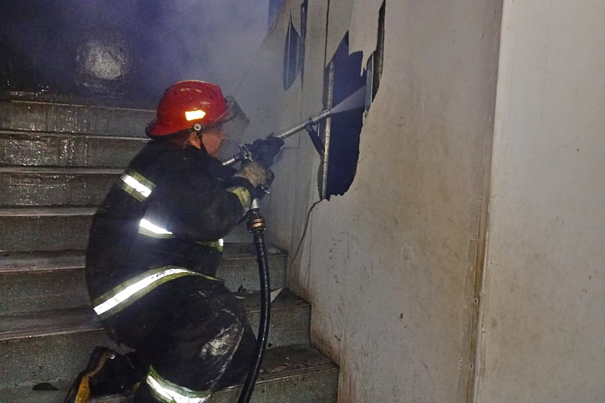 El incendio habr&iacute;a sido intencional o accidental