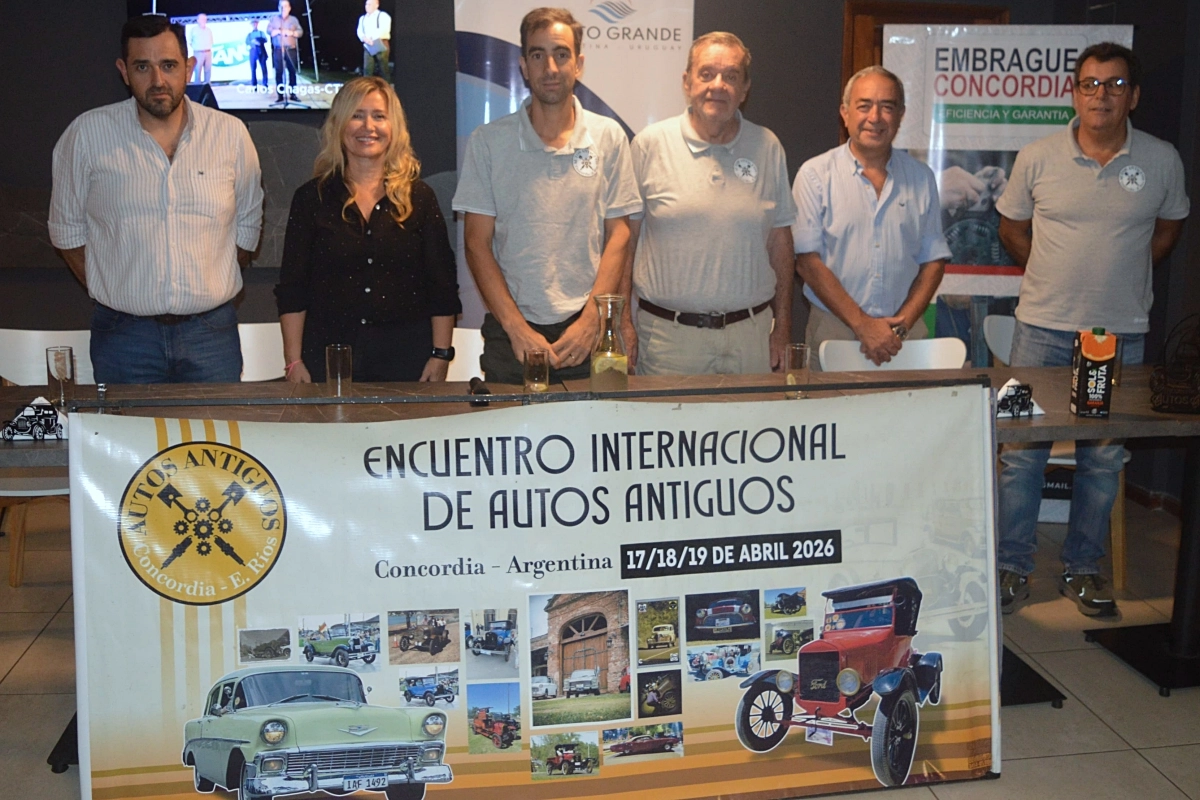 Presentaci&oacute;n del Encuentro Internacional de Autos Antiguos