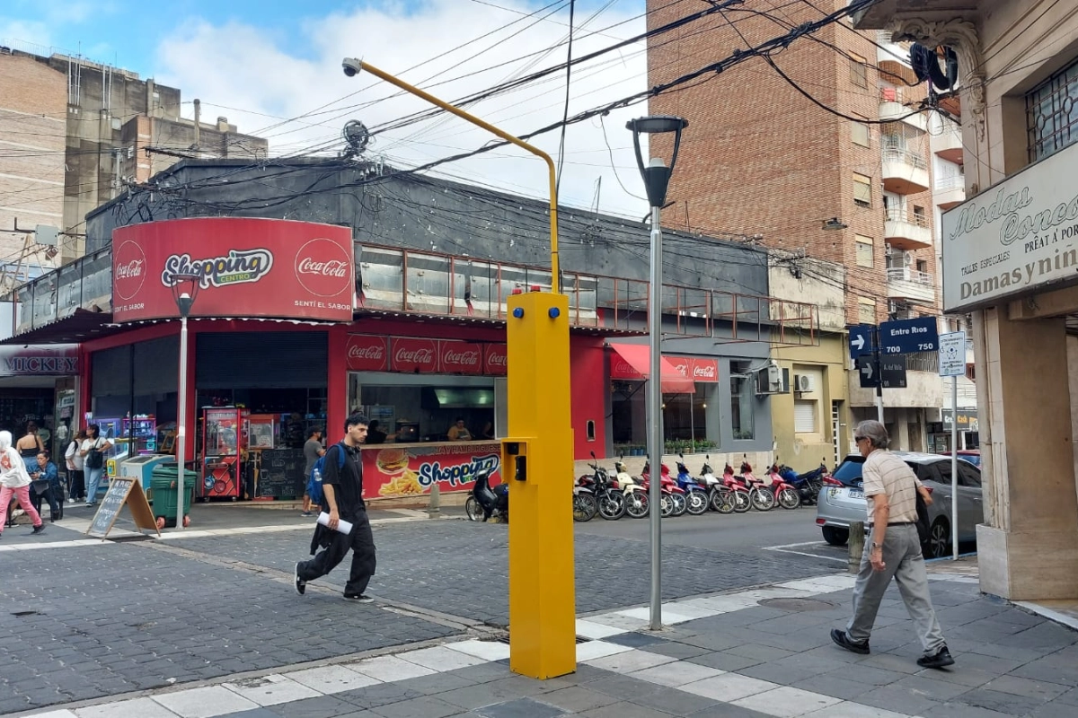 El municipio instal&oacute; un t&oacute;tem de seguridad.