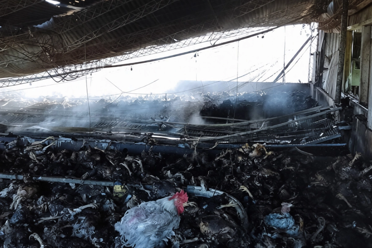 El incendio dej&oacute; importantes p&eacute;rdidas.