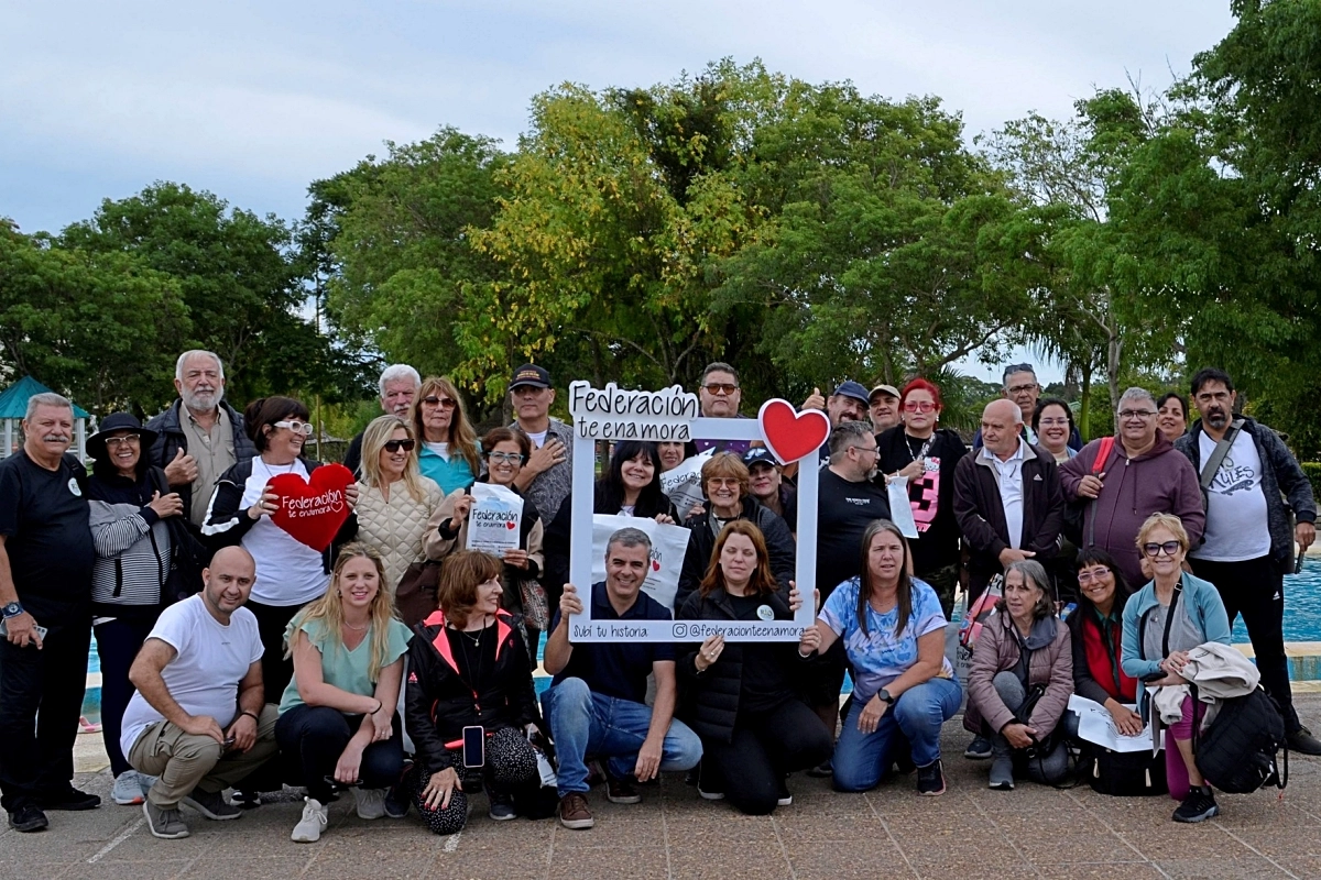 Las termas de Federaci&oacute;n recibi&oacute; a periodistas.