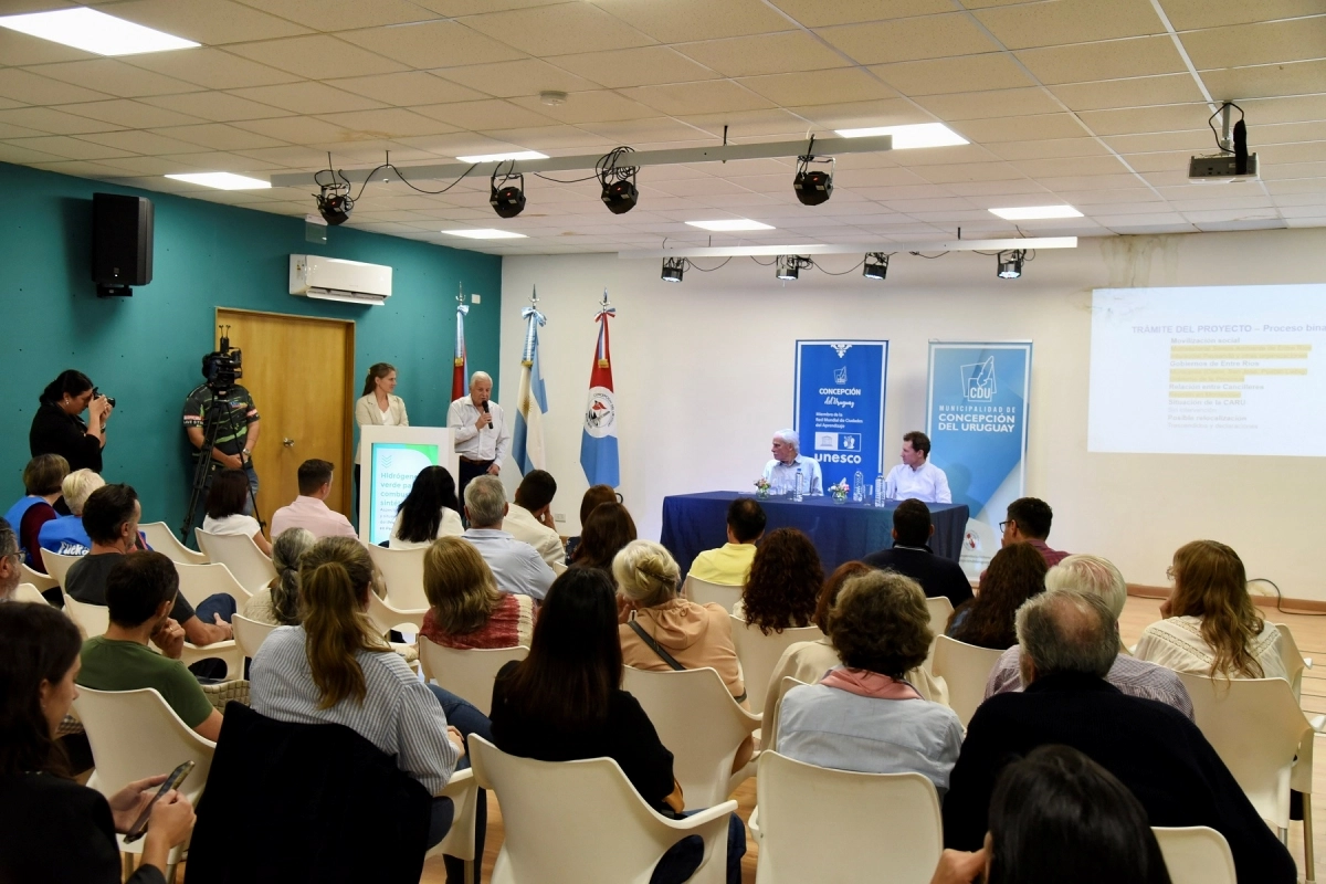 Debatieron en Concepci&oacute;n del Uruguay sobre hidr&oacute;geno verde