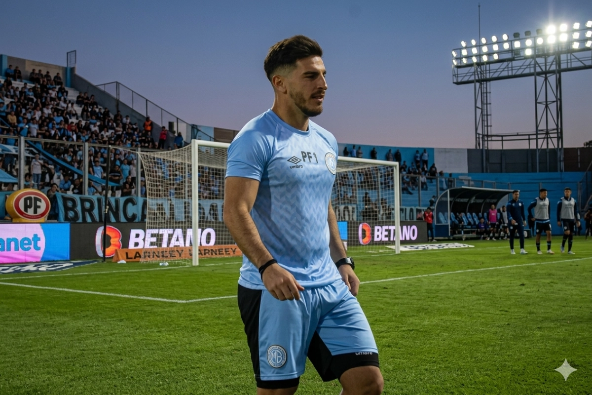 Peragallo trabajando en Belgrano