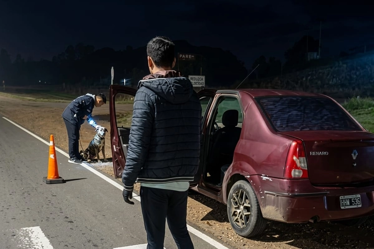 El detenido fue alojado en dependencias de la Jefatura Departamental Federaci&oacute;n.