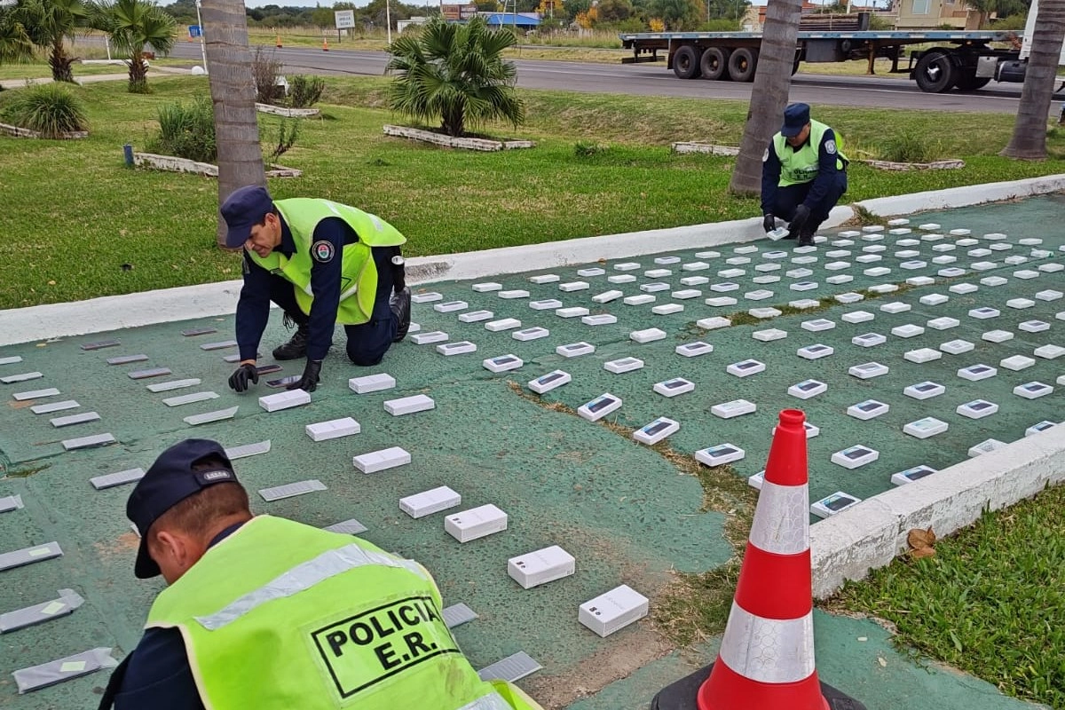 Los aparatos secuestrados por la Polic&iacute;a de Entre R&iacute;os