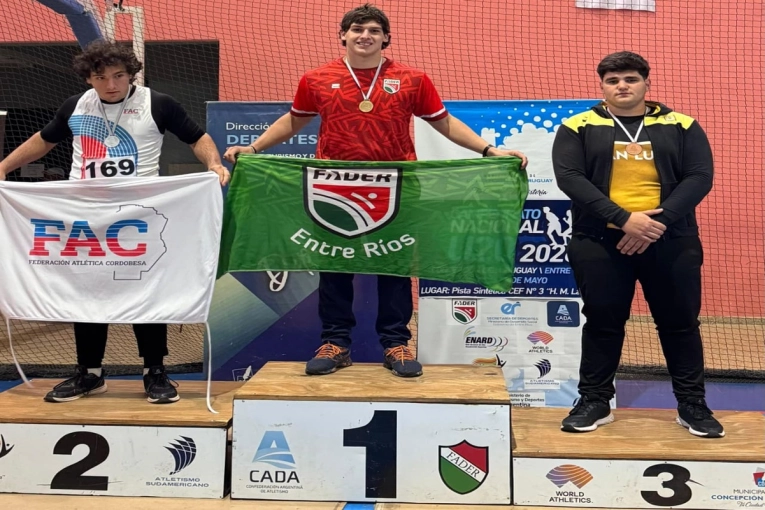 Concordienses se trajeron medallas del Nacional U20 de atletismo