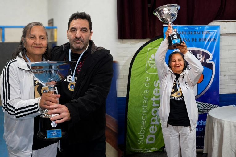 Representante de ACICON se consagró campeona del Argentino de Bochas para ciegos