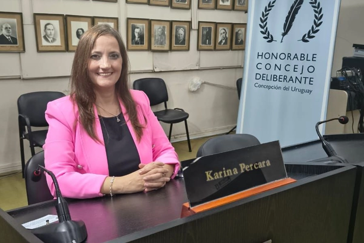 La concejal de Juntos por Entre R&iacute;os, Karina Percara