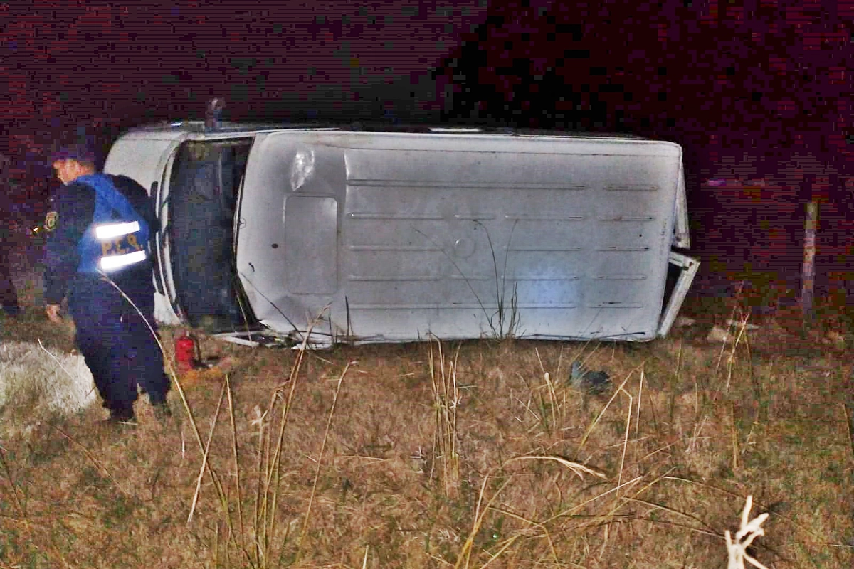 El conductor debi&oacute; ser hospitalizado.