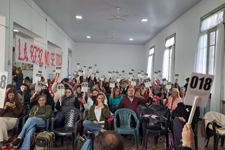 El Congreso de AGMER aprob&oacute; una "profundizaci&oacute;n del plan de lucha"&nbsp;