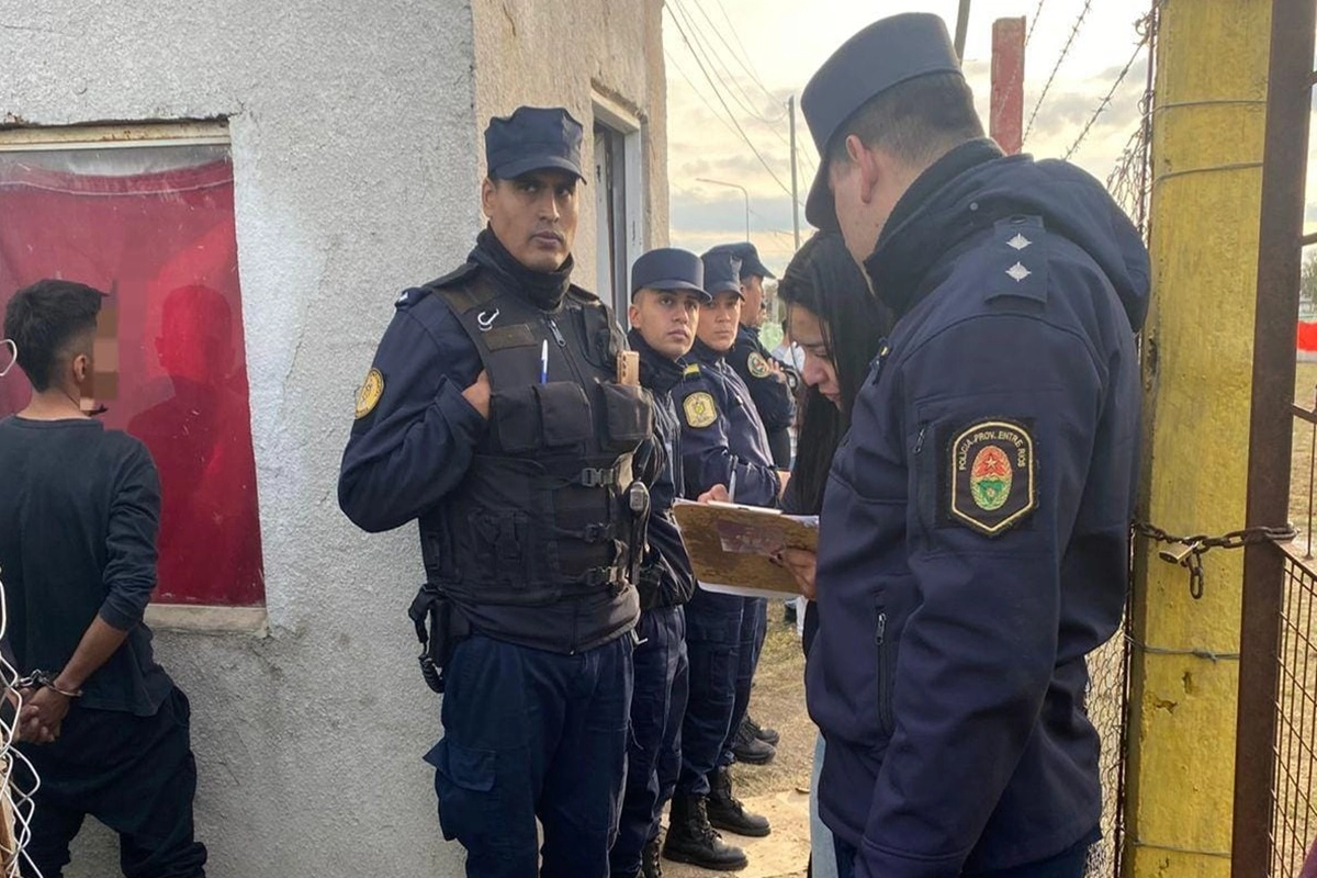El material qued&oacute; a disposici&oacute;n de la Justicia.