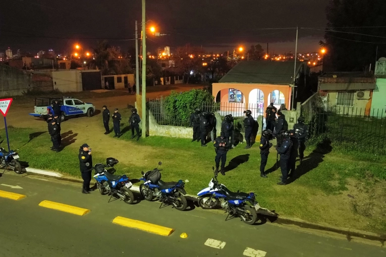 Un detenido y droga secuestrada durante un operativo de saturación en Concordia