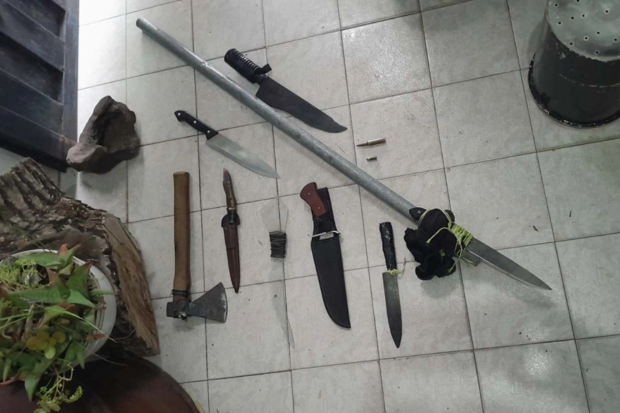 En la vivienda encontraron varios elementos de inter&eacute;s para la causa.