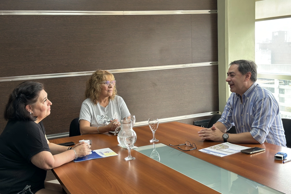 Reuni&oacute;n de las autoridaddes de ambos organismos