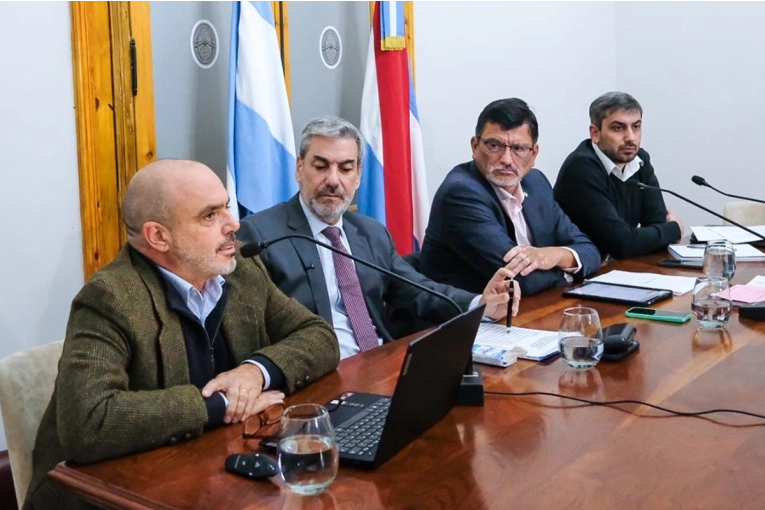 Los minisstros Boleas y Bagnat expusieron en el Senado sobre la reforma previsional