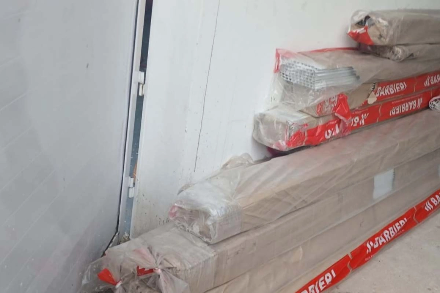 La polic&iacute;a encontr&oacute; los materiales en La Criolla.