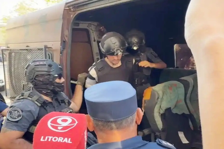 Laurta fue trasladado nuevamente a Concordia y se negó a una pericia caligráfica