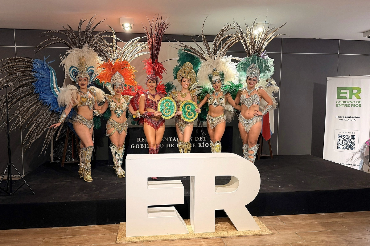 Emperatriz represent&oacute; al Carnaval de Concordia.