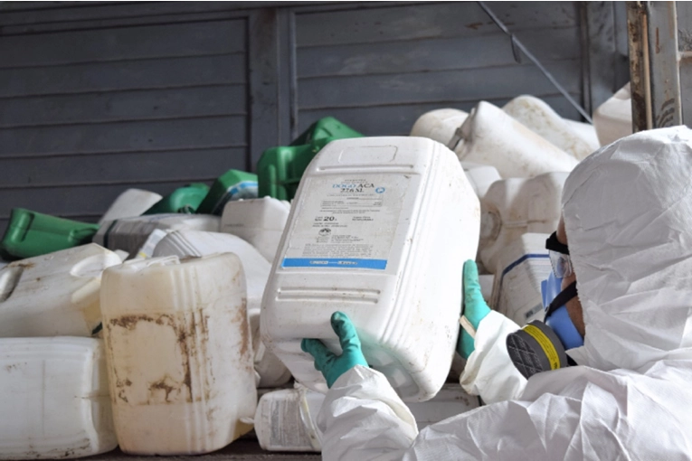 Entre Ríos aumentó un 71% la recuperación de envases de fitosanitarios