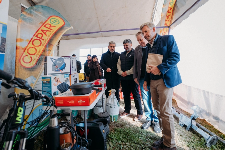 Frigerio estuvo en el aniversario de Aranguren y remarcó la necesidad de respaldar al sector productivo