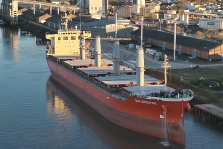 Concretan la primera exportación de soja no modificada genéticamente desde puerto entrerriano