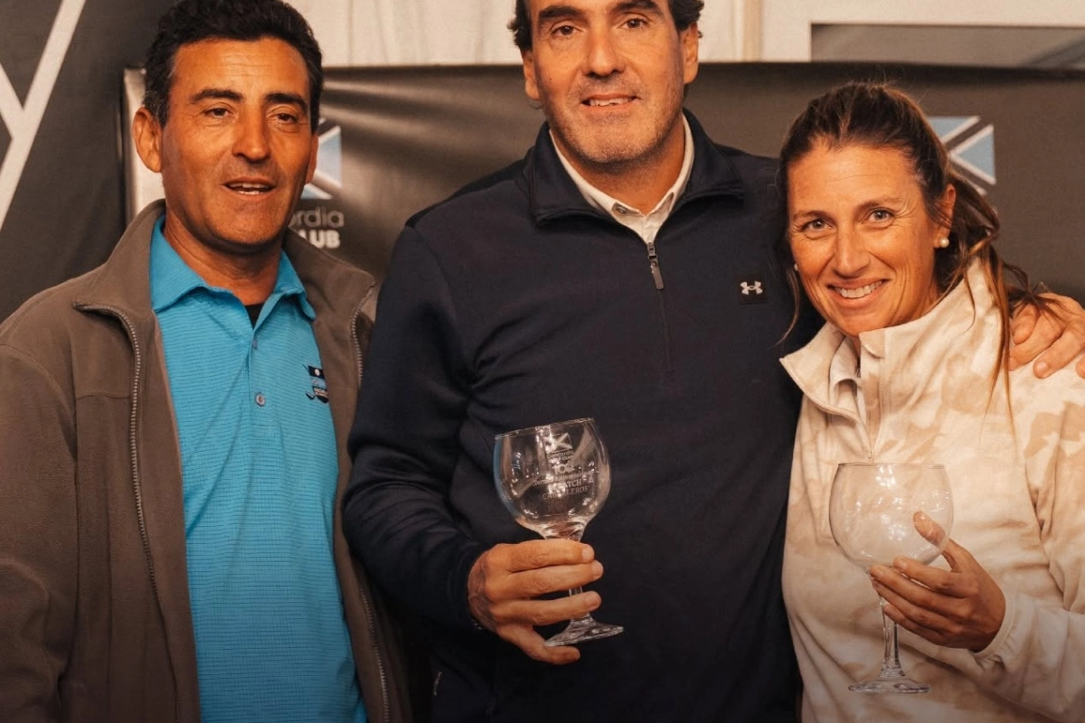 Pedro Saur&eacute; y Constanza Salerno