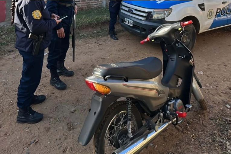 Avisó a su primo que le habían robado la moto pero terminó como el autor del hecho