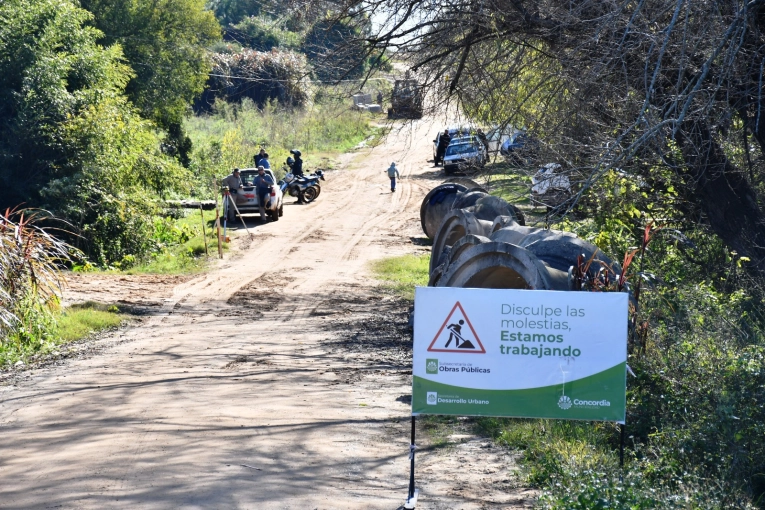 El municipio ejecuta distintas obras hidráulicas impulsadas con fondos propios en la ciudad