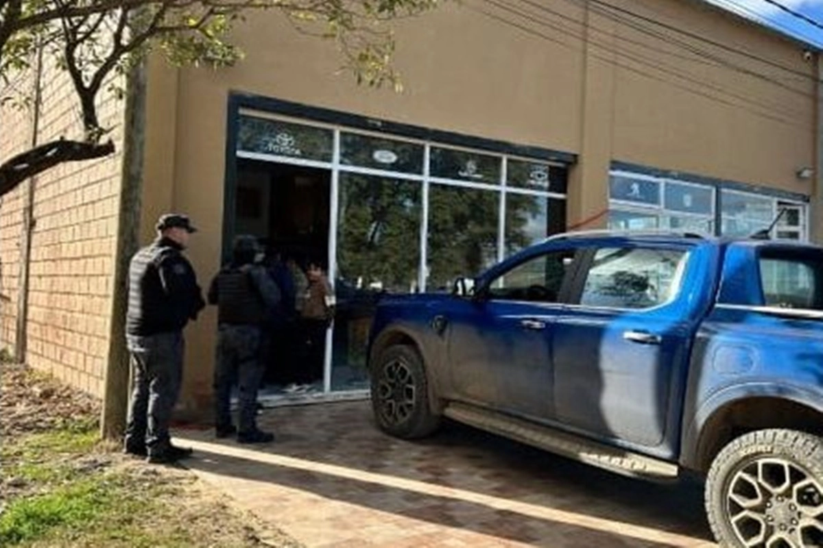 Los tres chajarienses fueron identificados y quedaron supeditados al proceso penal.