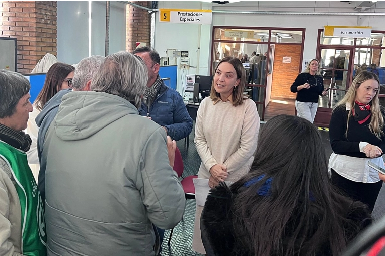 La titular del PAMI se refirió a la última protesta y aseguró que los pagos de prestadores están al día