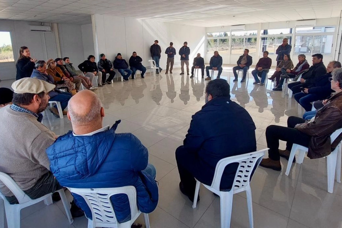 Una delegada del municipio visit&oacute; la ciudad de Salto.