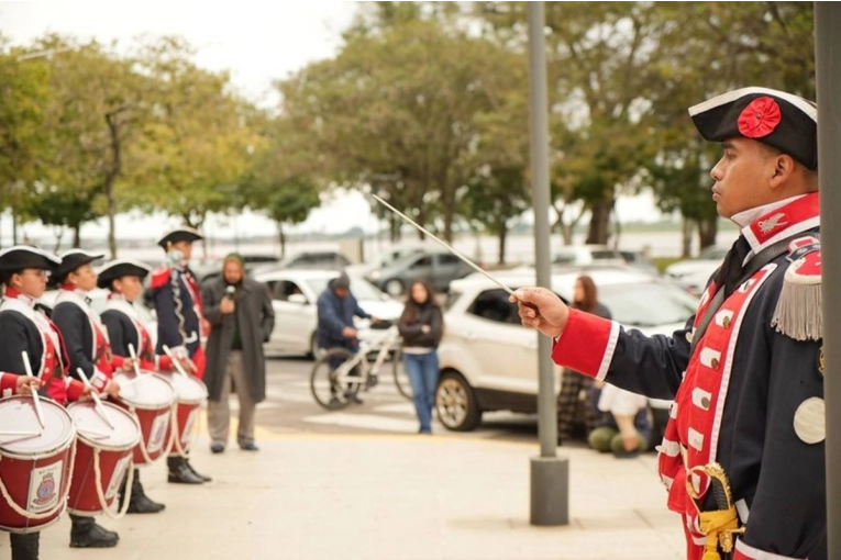 La banda del regimiento de Concordia se destacó en el 1er. Encuentro de Bandas Militares del Nordeste