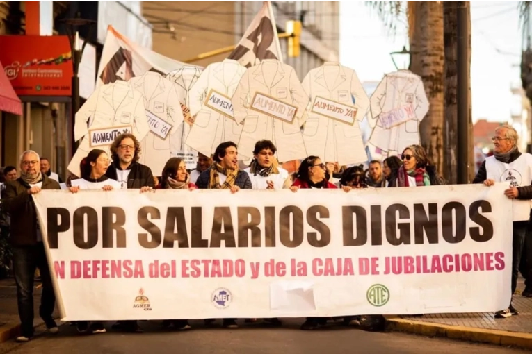 Agmer define posibles medidas de fuerza tras rechazar la oferta salarial en la mesa paritaria