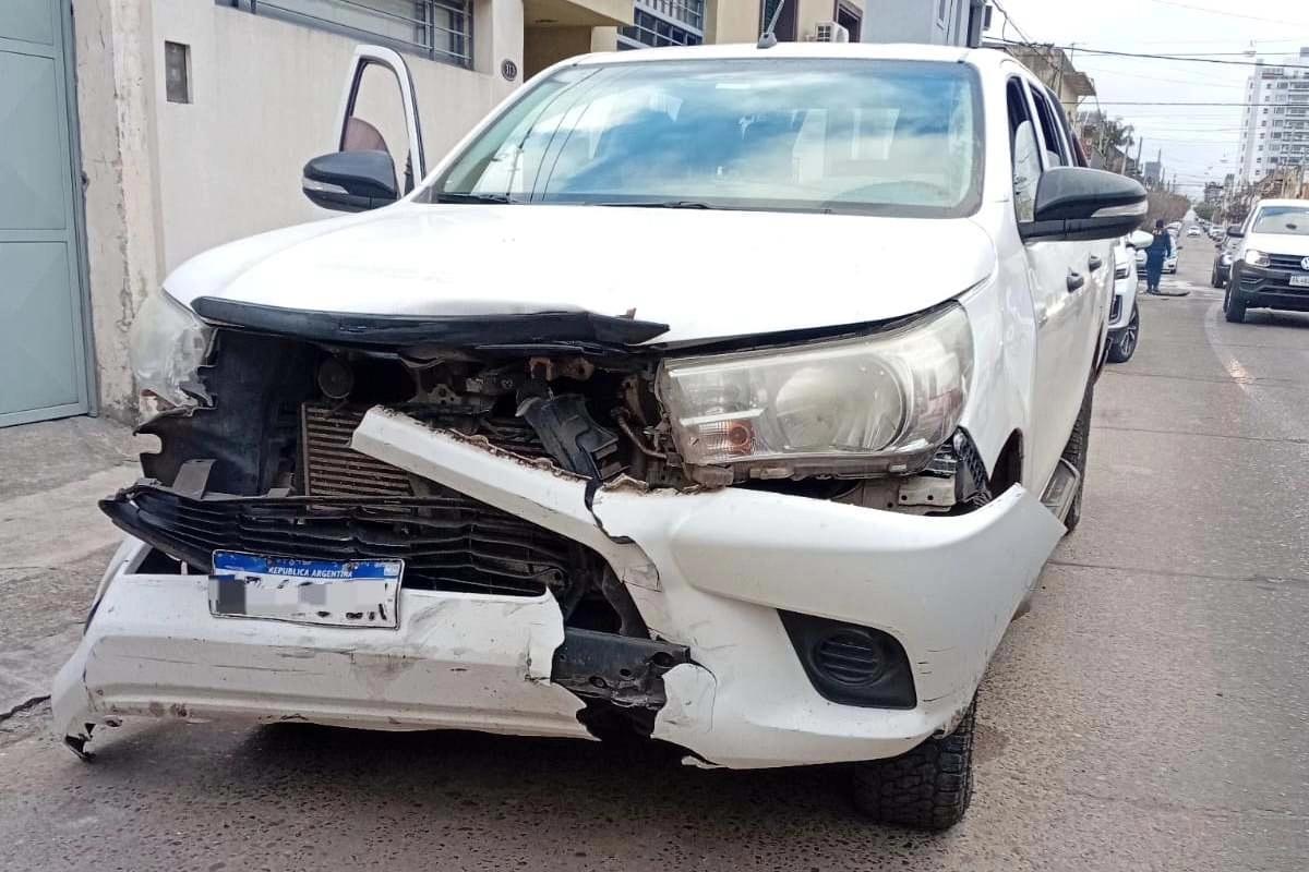 El impacto ocurri&oacute; en una esquina del centro de Concordia.