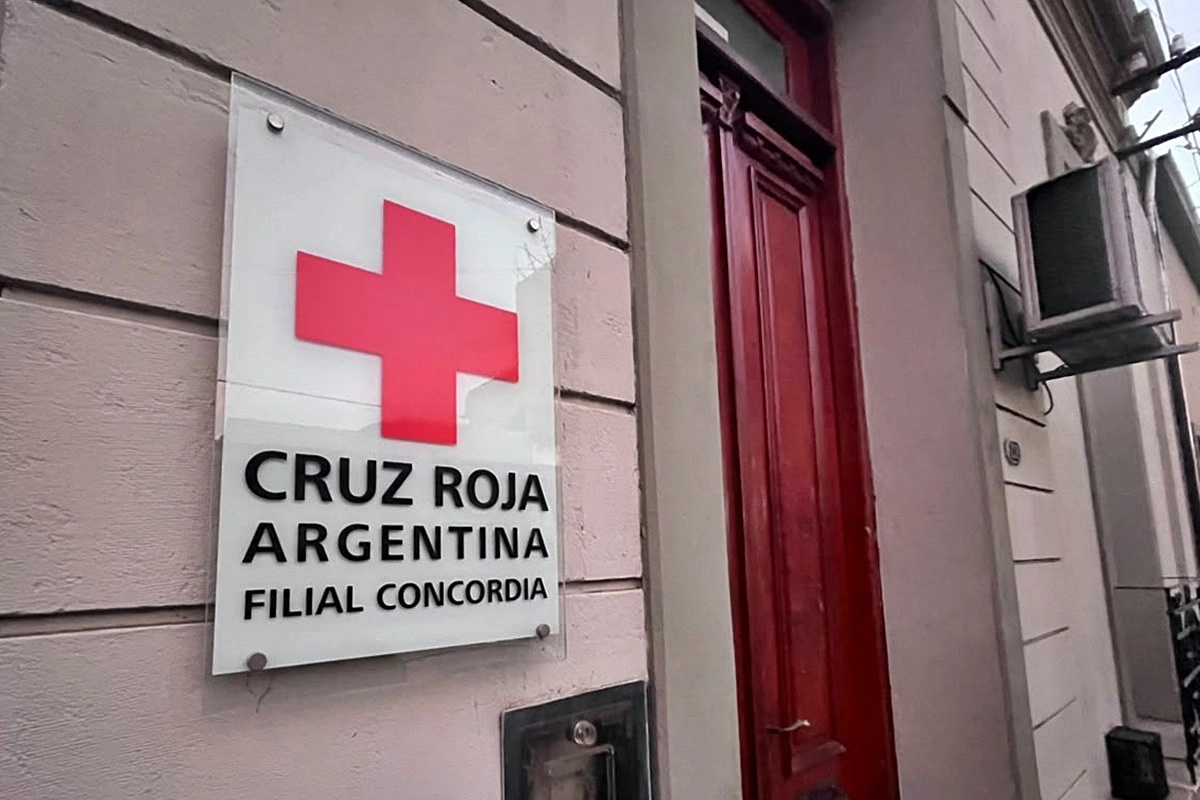 Sede de la Cruz Roja Concordia en calle Entre R&iacute;os al 238