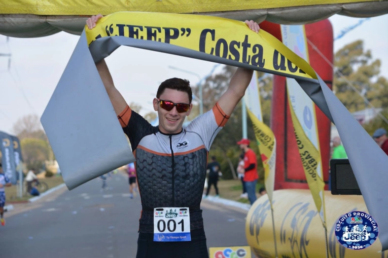 Dominio concordiense en el Duatlón Jeep de Colonia Ayuí